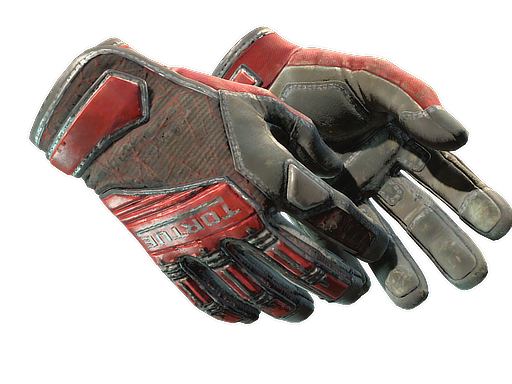 ★ Specialist Gloves | Crimson Web (Well-Worn)