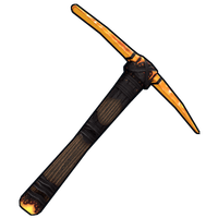 Ancient Amber Pickaxe