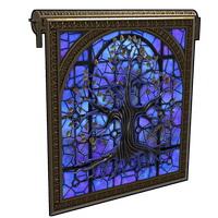 Mystic Tree Garage Door