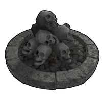 Skull Fire Pit