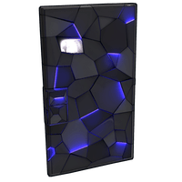 Ultramarine Metal Door