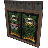Bombshell Double Armored Door