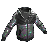 White Holographic Hoodie