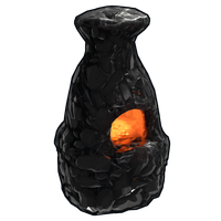 Polished Obsidian Furnace