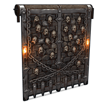 Dungeon Garage Door