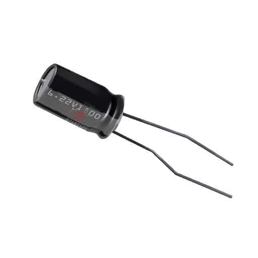 Barely-Melted Capacitor