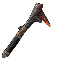 Volcanic Stone Pick Axe