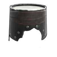 Green Riveted Bucket Helmet