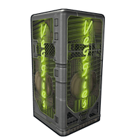 Neon Veggies Fridge
