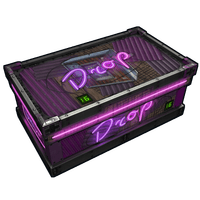Neon Drop Box Storage
