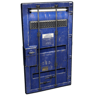 Cobalt Container Metal Door