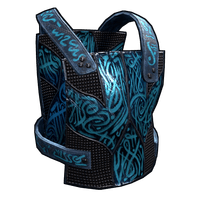 Azul Metal Chest Plate