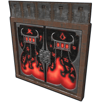 Armored Double Door from Hell
