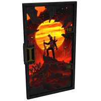 Shadowborn Armored Door