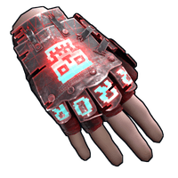 Corrupted Roadsign Gloves