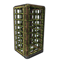 Bamboo Cage Fridge