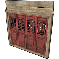 Chinese Panel Wooden Doors