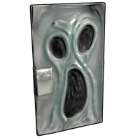 Ghostly Sheet Metal Door
