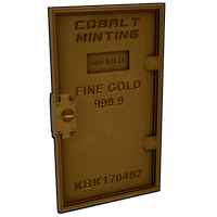 Minted Gold Armored Door