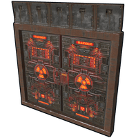 Nuke Room Double Armored Door