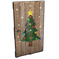 Christmas Tree Door