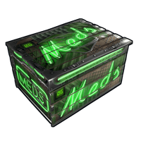 Neon Small Meds Storage