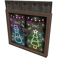 Christmas Bunker Double Door