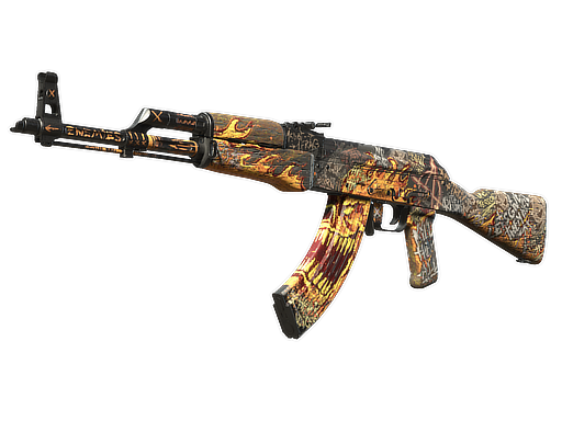 AK-47 | Searing Rage (Minimal Wear)