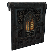 Gothic Veil Garage Door