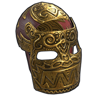 Legendary Gold Facemask