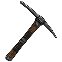 Damascus Steel Pickaxe
